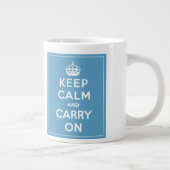 Houd kalm en draag op 20 0z. mok (Rechts)