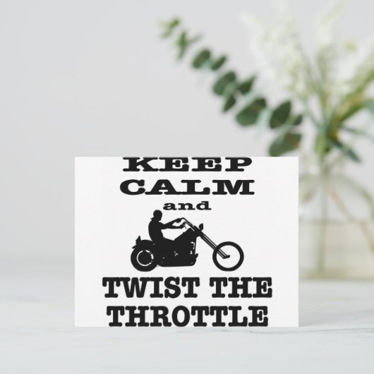 Houd kalm en draai de schroefdop rond briefkaart (Staand voorkant)