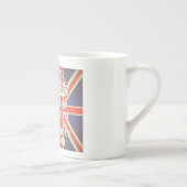 Houd kalm en draai op de Britse Unieschandk Porselein Kop (Rechts)