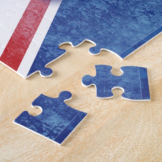 Houd kalm en draai op de uniale aansluiting legpuzzel (Zijkant)