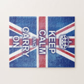 Houd kalm en draai op de uniale aansluiting legpuzzel (Horizontaal)