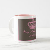 Houd kalm en Drink de Mok van de Tea (Voorkant links)