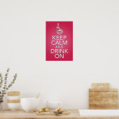 Houd kalm en Drink op Poster (Keuken)