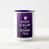 Houd kalm en drink thee mok (Midden)
