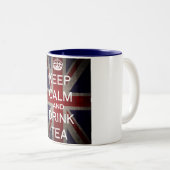 Houd kalm en drink thee Mok (Voorkant rechts)