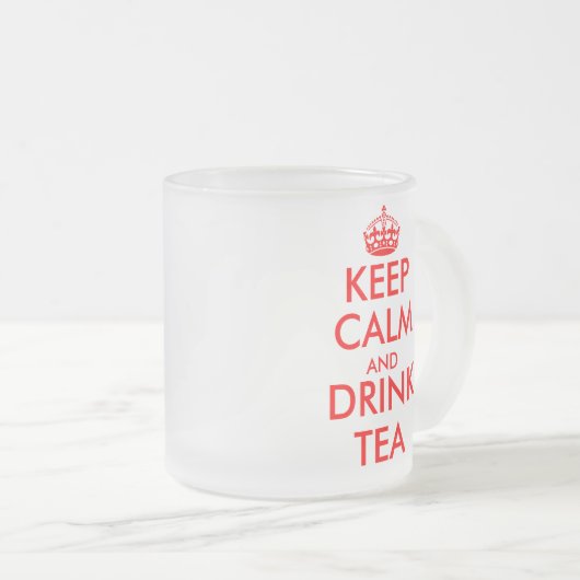 Houd kalm en drink thee mok | (Voorkant rechts)