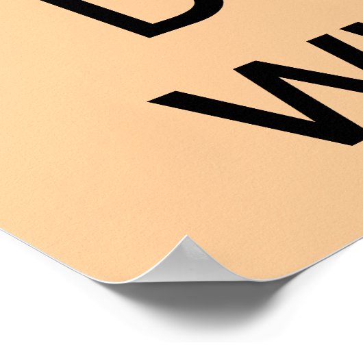 Houd kalm en Drink Whisky Poster (Hoek)