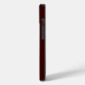 Houd Kalm en Drink Wijngrappig donkerrood Case-Mate iPhone Case (Achterkant / Links)