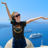 Houd kalm en duik aan t-shirt