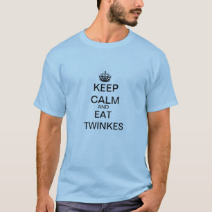 HOUD KALM EN EAT TWINKES T-SHIRT