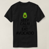 Houd kalm en eet avocado Classic TShirt (Design voorkant)