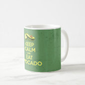 Houd kalm en eet Avocado Koffiemok (Voorkant rechts)