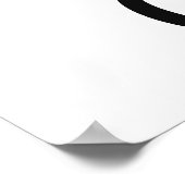 Houd kalm en eet een volledige kook poster (Hoek)