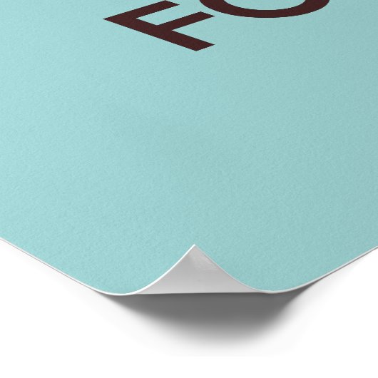 Houd kalm en Fondue op de Druk van het Poster (Hoek)