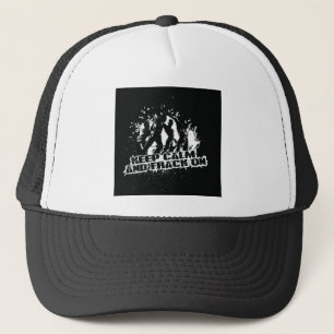 Houd kalm en Frack aan. Trucker Pet