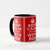 Houd kalm en ga akkoord met Rob Mok (Voorkant links)