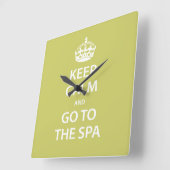 Houd Kalm en ga naar het Kuuroord Vierkante Klok (Hoek)