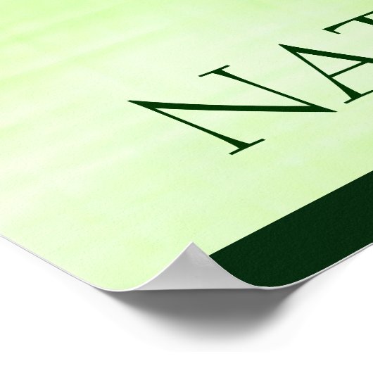 Houd kalm en ga op natuurlijke wijze met kaduceus poster (Hoek)