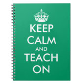 Houd kalm en geef les in notitieboek | Schoolvoorz (Voorkant)