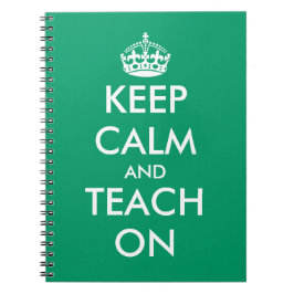 Houd kalm en geef les in notitieboek | Schoolvoorz