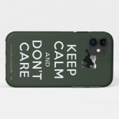 Houd Kalm en geef niet Case-Mate iPhone Case (Achterkant (horizontaal))