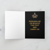 Houd Kalm en Gematigd Verblijf Kaart (Binnen)