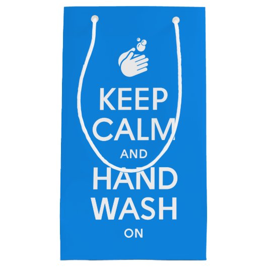 Houd kalm en handwas aan - wasmiddelgriep klein cadeauzakje (Voorkant)