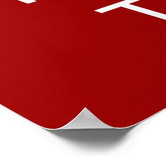 Houd kalm en heb een poster van Taco (Hoek)