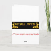 Houd kalm en hebben een Gelukkige Verjaardag Kaart (Achterkant)