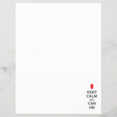 Houd kalm en kan aan flyer (Voorkant)