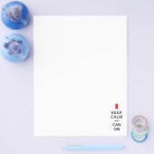 Houd kalm en kan aan flyer (Enkel)