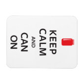 Houd kalm en kan aan magneet (Horizontaal)