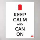 Houd kalm en kan aan poster (Voorkant)