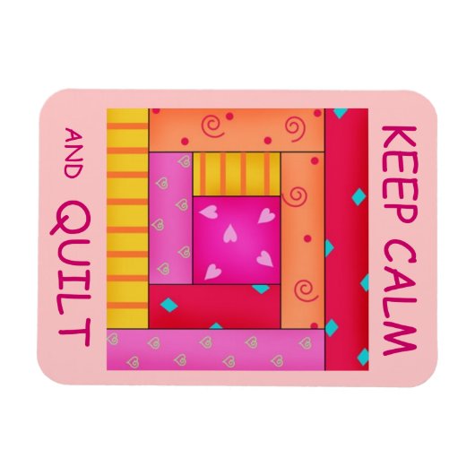 Houd kalm- en kantelkleurig blok voor logcabine magneet (Horizontaal)