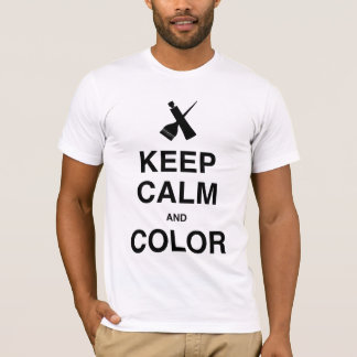 HOUD KALM EN KLEUR! T-SHIRT