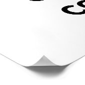 Houd kalm en kok door poster (Hoek)