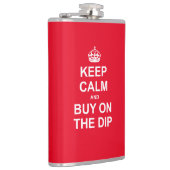 Houd kalm en koop op de dip heupfles (Rechts)
