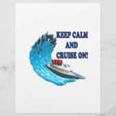 Houd kalm en kruis aan flyer (Voorkant)