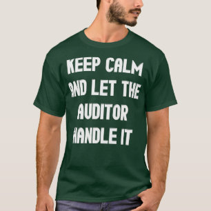 Houd kalm en laat de controleur het behandelen 3 t-shirt