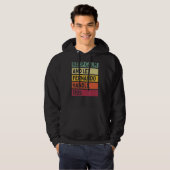 Houd kalm en laat Fernando deze Retro Quot omgaan Hoodie (Voorkant volledig)
