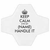 Houd kalm en laat (naam) het leuke voetbal aan. (Enkel)