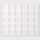 Houd kalm en laat Tea Personeel Cadeaupapier (Vlak)