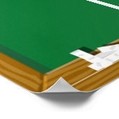 Houd kalm en leer aan poster (Hoek)