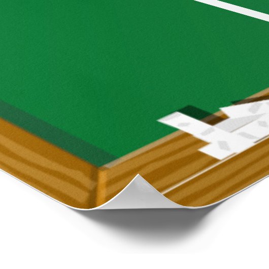 Houd kalm en leer aan poster (Hoek)