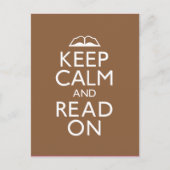Houd kalm en lees verder briefkaart (Voorkant)