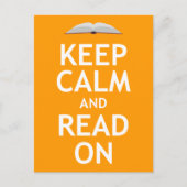 Houd kalm en lees verder briefkaart (Voorkant)