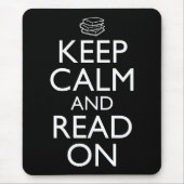 Houd kalm en lees verder muismat (Voorkant)