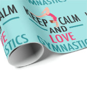 Houd kalm- en liefdesgymnastiek cadeaupapier (Rol Hoek)