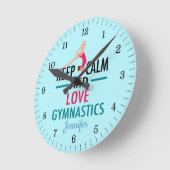 Houd kalm- en liefdesgymnastiek ronde klok (Hoek)