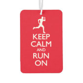 Houd kalm en loop aan luchtverfrisser (Achterkant)